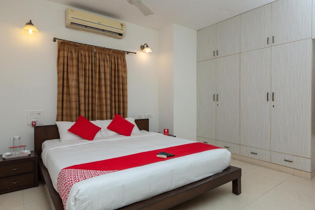 Oyo 23202 Cute Orange Service Apartments Chennai Bagian luar foto