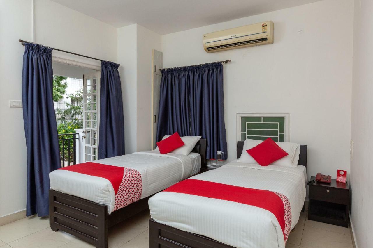 Oyo 23202 Cute Orange Service Apartments Chennai Bagian luar foto